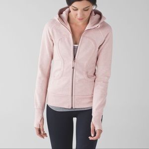 Women’s Lululemon Heathered Pink Hoodie, Size 6